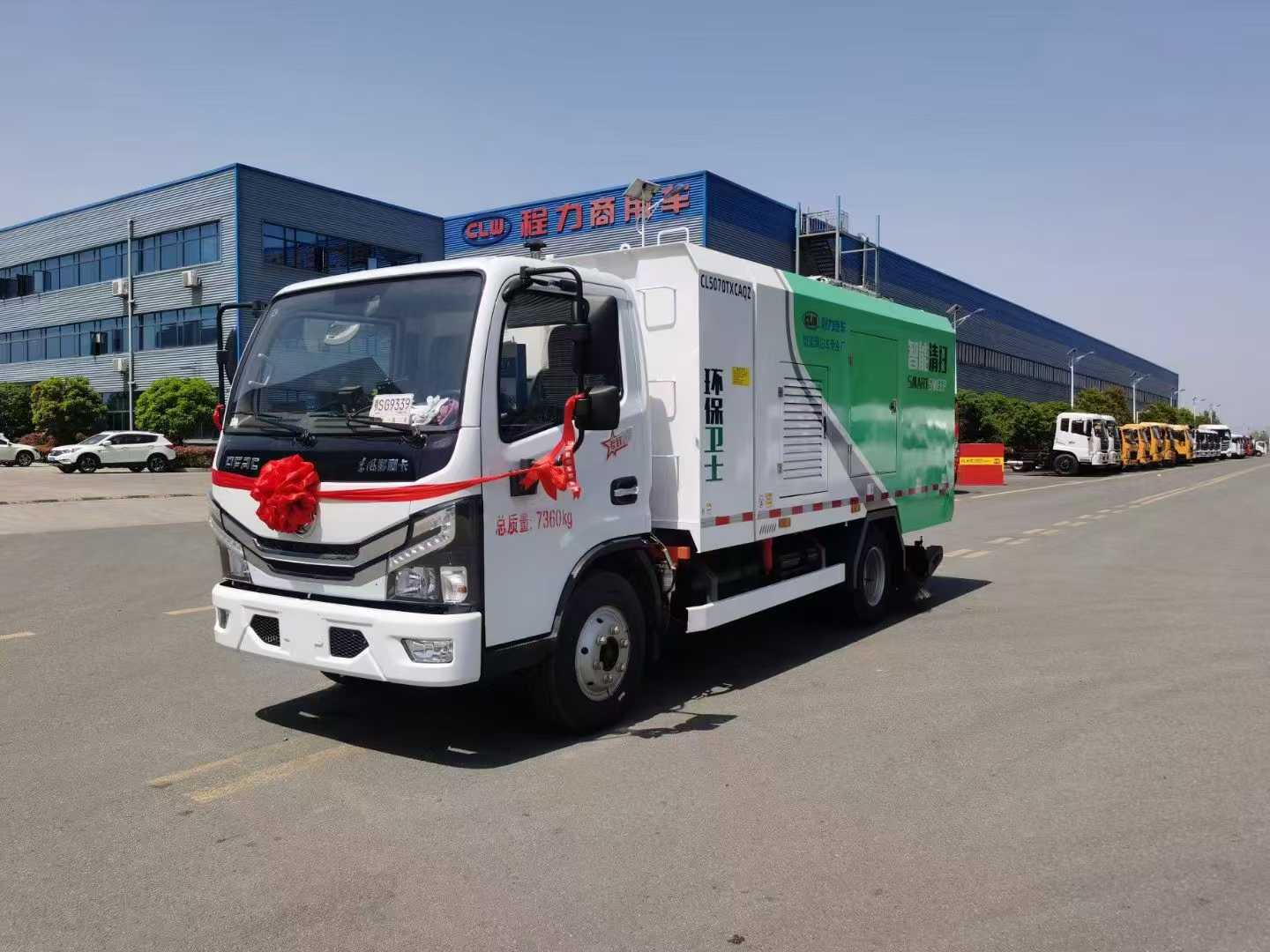 東風小多利卡6方干濕兩用洗掃車